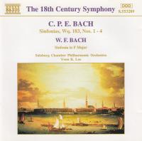 Bach C P E Bach W F – Sinfonias - Salzburg Chamber Philharmonic Orchestra, Yoon K Lee