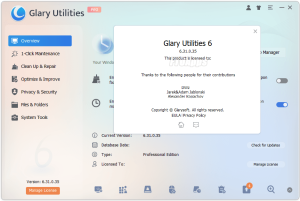 Glary Utilities Pro v6.31.0.35 Multilingual Pre-Activated
