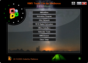 Ratiborus KMS Tools Lite v24.10.2025 Portable