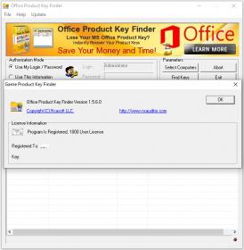 Nsasoft Office Product Key Finder v1.5.6.0 Portable