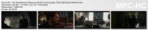 A Gentleman in Moscow S01e01-08 (720p Ita Eng Spa SubS) byMe7alh