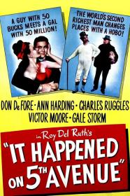 It Happened On Fifth Avenue (1947) [720p] [BluRay] <span style=color:#39a8bb>[YTS]</span>