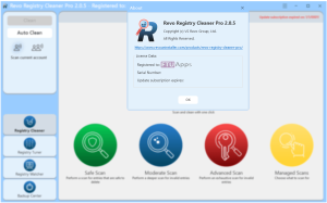 Revo Registry Cleaner Pro v2.0.5 (x64) Multilingual Pre-Activated